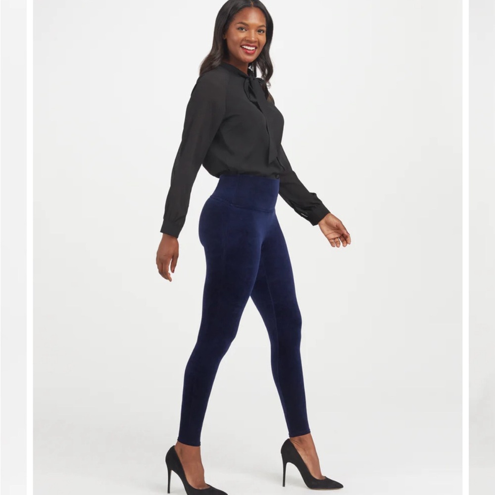 Spanx Velvet Leggings